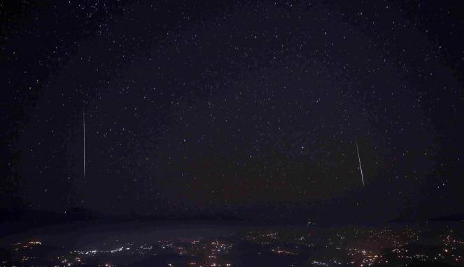'Bola Api' Terang dari Hujan Meteor Geminid