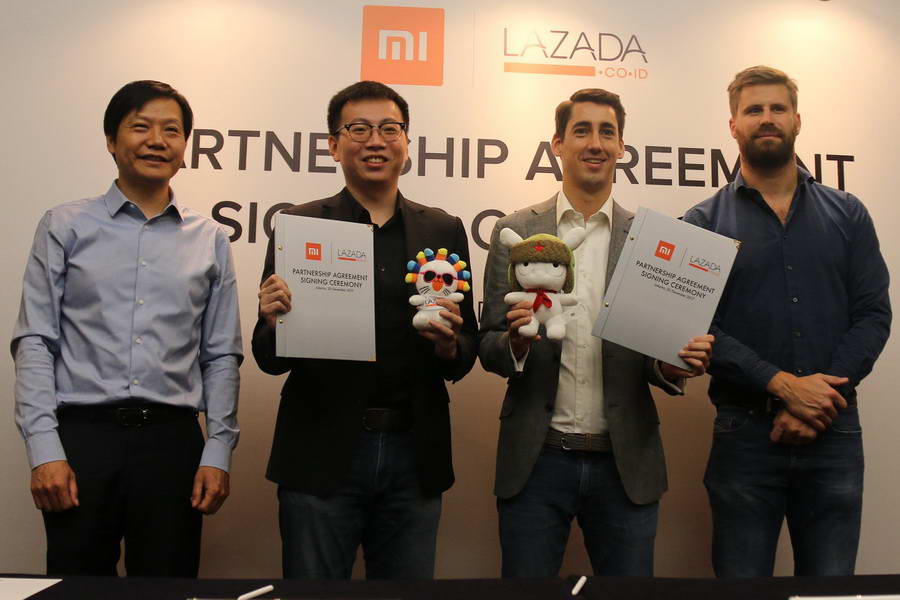 Perdalam Kerjasama, Xiaomi Tandatangani MoU dengan Lazada Indonesia