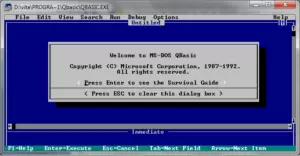 Pengertian Qbasic dan Cara Menjalankannya