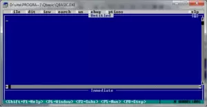 Pengertian Qbasic dan Cara Menjalankannya