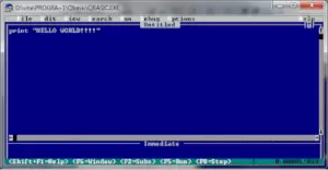 Pengertian Qbasic dan Cara Menjalankannya