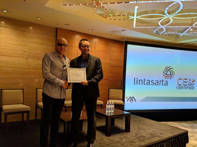 Lintasarta Sabet Sertifikasi MEF-CE 2.0