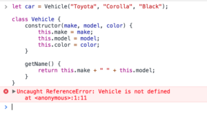 Cara Membuat Instance di Dalam Class Javascript