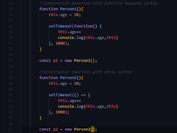 Pemakaian This dalam Arrow Function di Javascript