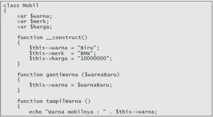 Property Accessor didalam Object Class Javascript