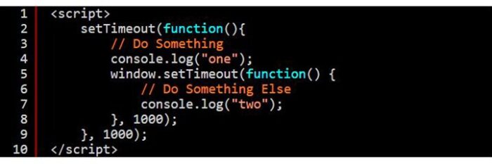 cara membuat fungsi settimeout didalam javascript Cara Membuat Fungsi setTimeout didalam Javascript