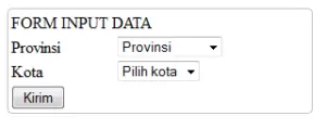 Membuat Optional Data dari Banyak Data