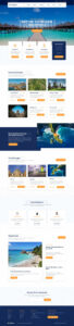 contoh website travel online profesional
