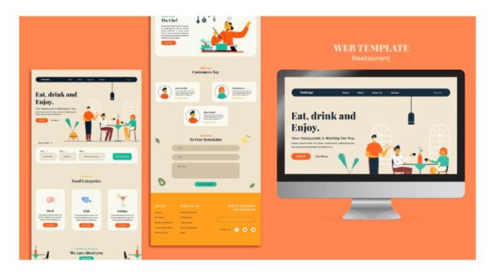 fungsi landing page