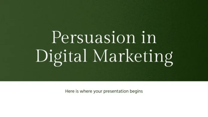 digital persuasion
