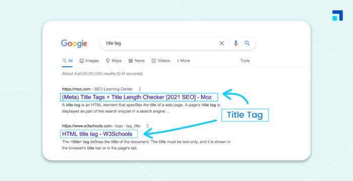 title tag